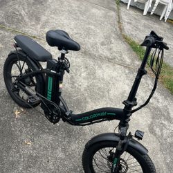 Foldable 500W Electric Bike for sale. *Original* price $1,200
