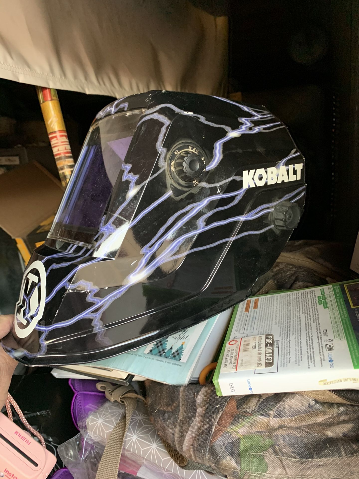 😎 Kobalt Welders helmet excellent condition cost $130 sell for $90