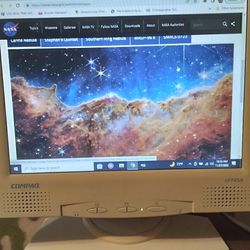 RETRO PC GAMING COMPAQ FP745A COLOR LCD MONITOR 2001