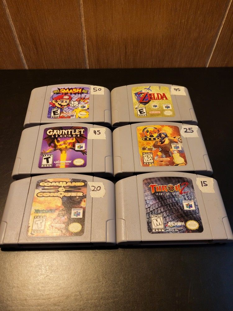 Nintendo 64 Games N64