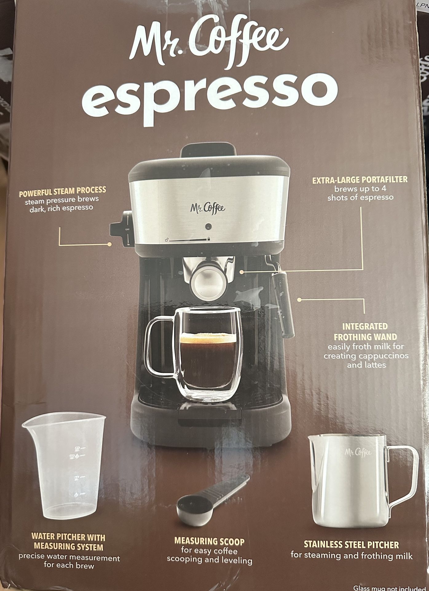 Mr. Coffee Cafe Barista Espresso Cappuccino Latte Maker Machine for Sale in  San Jose, CA - OfferUp