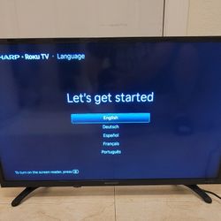 Sharp 32" Roku LCD 720P HDTV 
