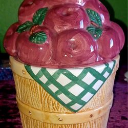 Apple Cookie Jar 