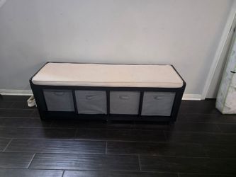 Storage bench unit