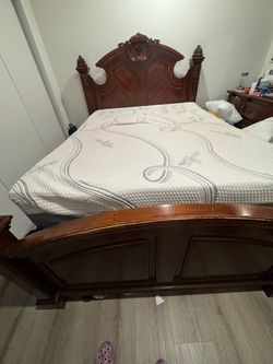 Bed Frame with Mattress