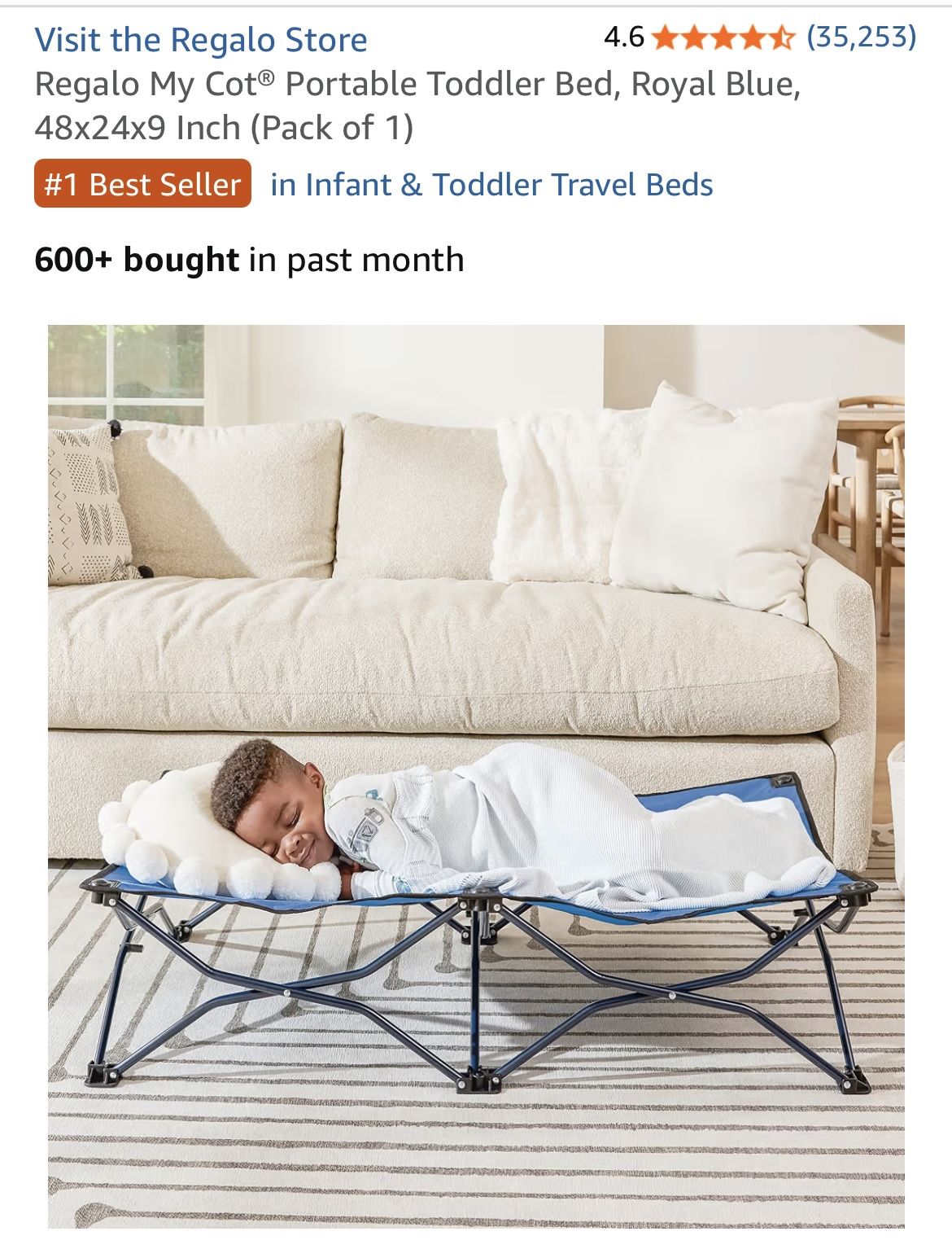 Toddler Travel Cot