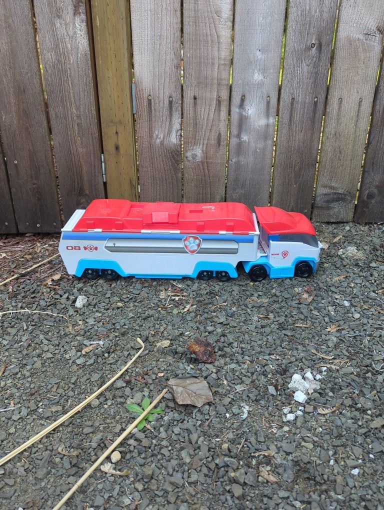 Paw Patrol Convertible Truck