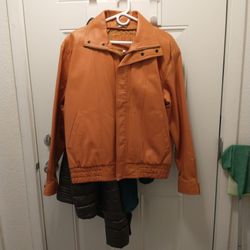 Genuine Leather Jacket(PLATINI)