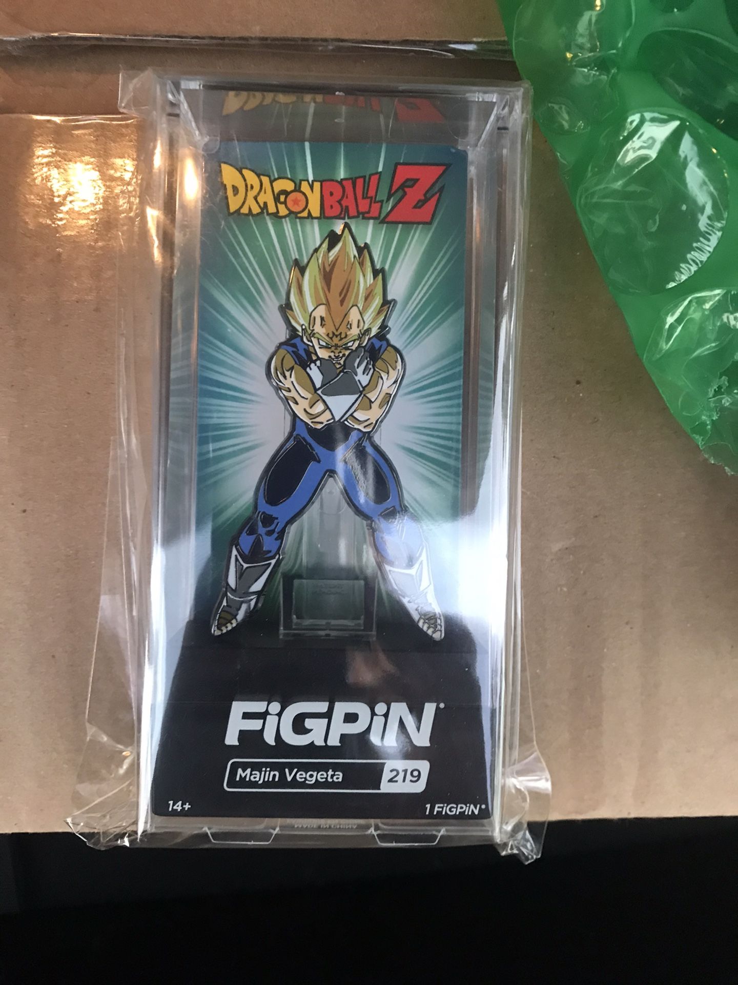 FiGPiN Dragonball Z Majin Vegeta NYCC Exclusive 1 of 3000 Limited