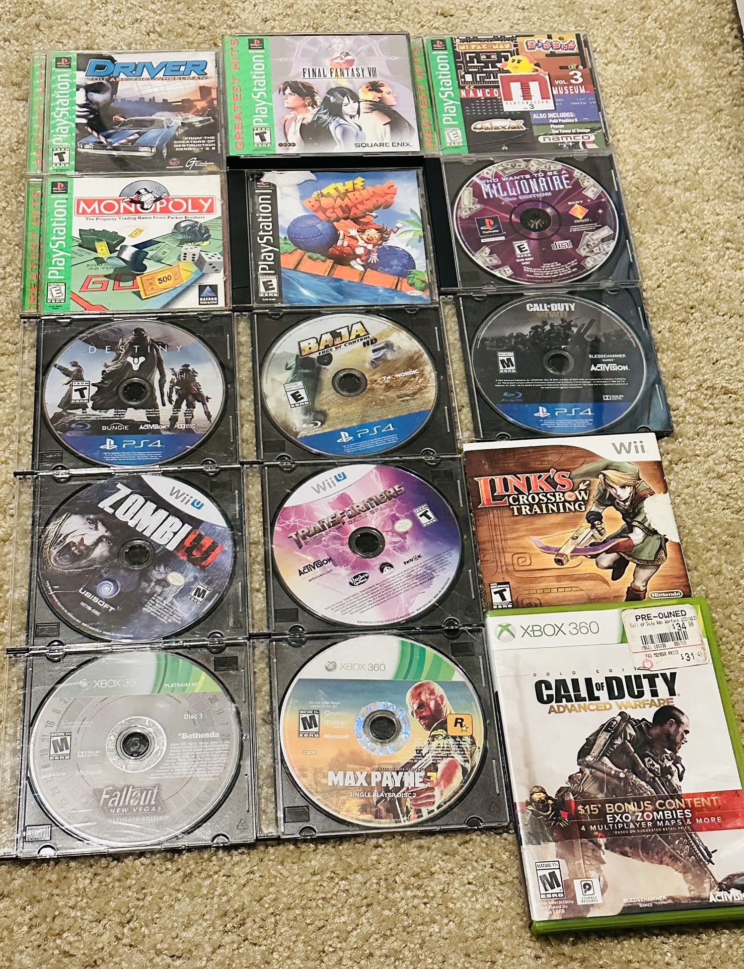 Video Games Lot 