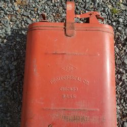 Antique Gas Tank Can Jeep