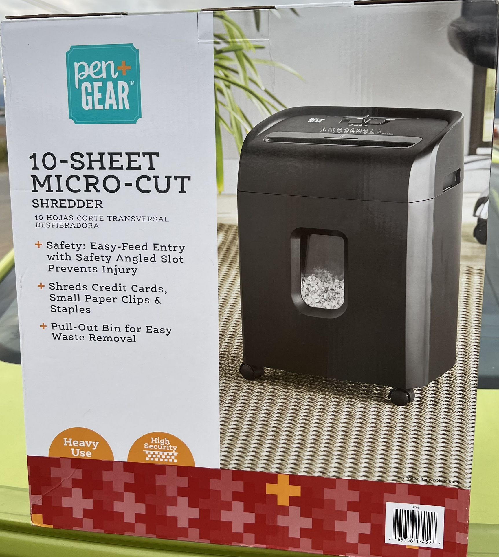 10 Sheet Paper Shredder