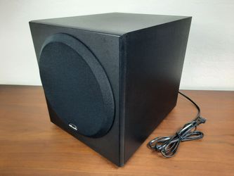 Polk Audio PSW350 10-inch Powered Subwoofer 100w Deep Bass Home Theater 100 watt