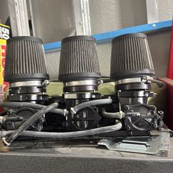 Triple carburetor 38MM keihin
