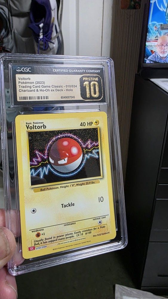 CGC Pristine 10 Voltorb