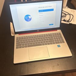 red hp laptop 15.6in