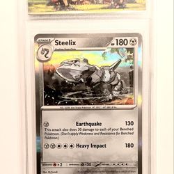 STEELIX HOLO | SCARLET & VIOLET: PARADOX RIFT #125/182 | ENCAPSULATED