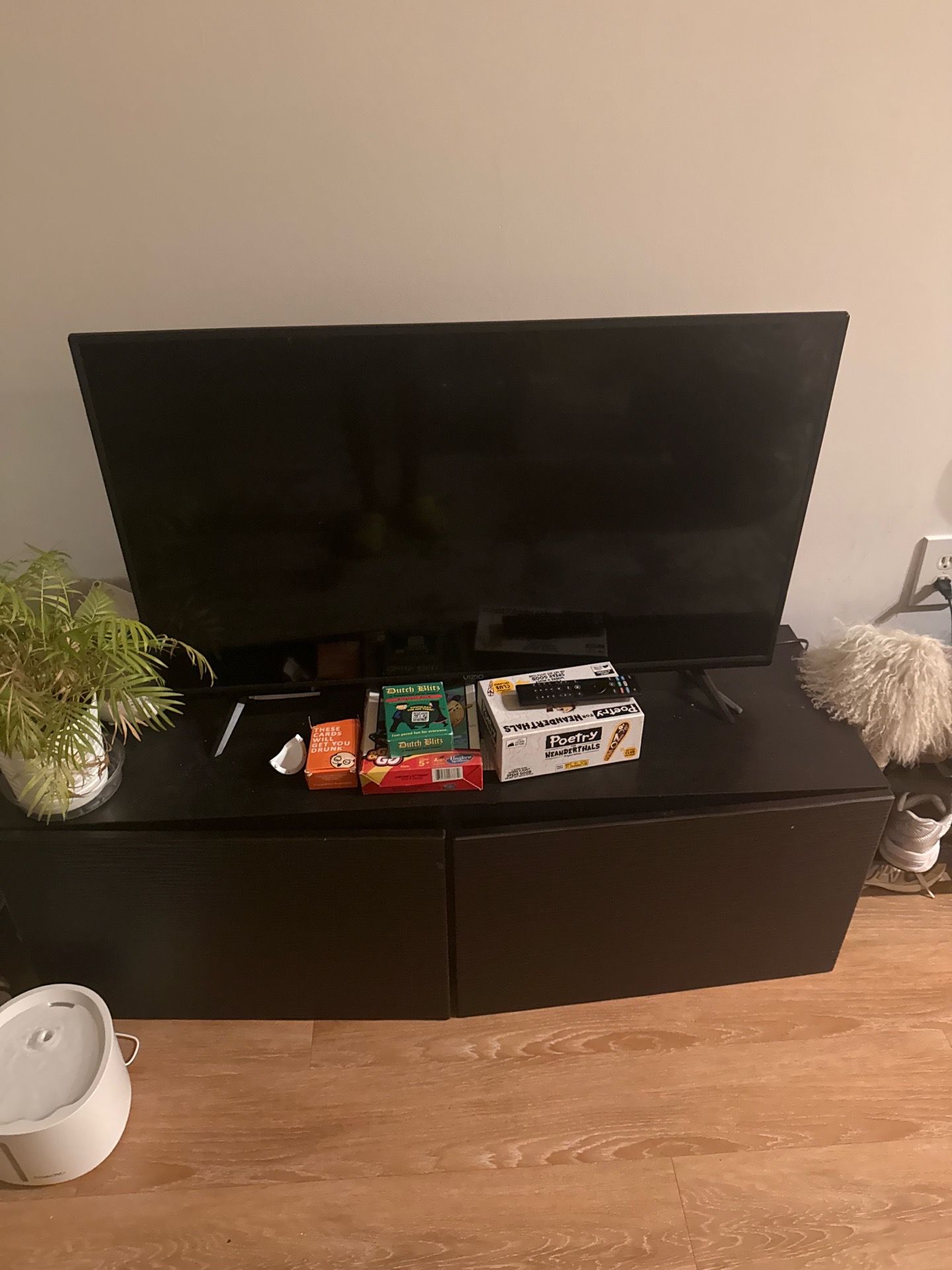 Living Room Stand with TV