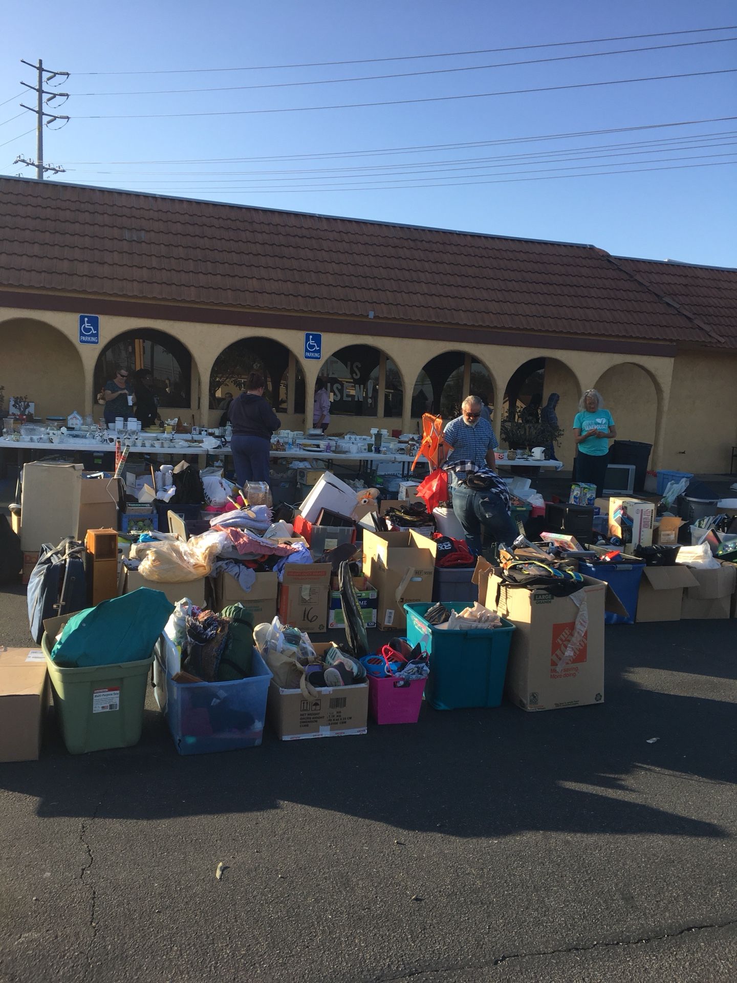 Church rummage sale