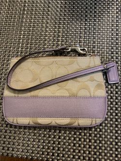 Coach wristlet