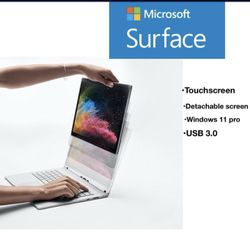 Microsoft Surface Book 2 detachable touchscreen Pro Laptop