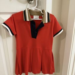 Burberry polo dress 2y 92cm New 