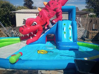 Bouncy Slide/Pool