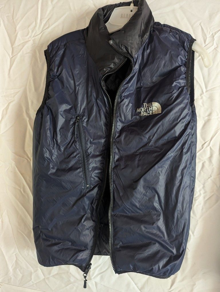 North Face Small - Medium Goose Down Vest Summit Series Reversible 2 Sides Ultralight REI Puffer Columbia Marmot Patagonia
