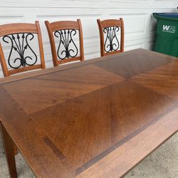 Dining Table With 4 Chairs