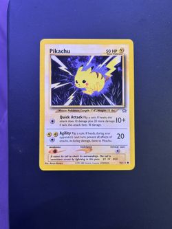 Pikachu Neo Genesis Card 70/111 Regular