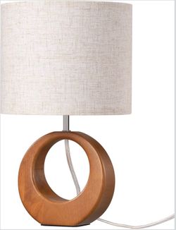 Wood Nightstand Lamp, New in Box
