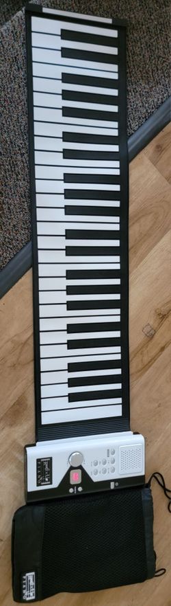 Electronic Roll Up Piano 49 Keys Travel Portable
