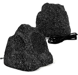 STUDIOFINIX 8" Outdoor Rock Bluetooth Speakers Waterproof Powerful 600 Watt Deep Bass All Weather Durable for Outdoor Garden Pool Patio Deck Porch BBQ