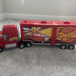 Disney Pixar's Mac racetrack truck 