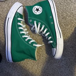 Green Chuck Taylor Converse Size 11.5