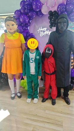 Squid games costume
