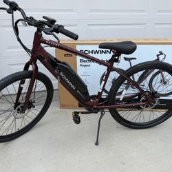 Schwinn E-Bike Electric Bike Hybrid 27.5” New 