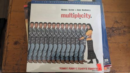 Multiplicity Starring Michael Keaton LaserDisc Deluxe Widescreen Presentation