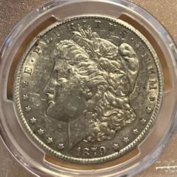 1879-CC Morgan Silver Dollar