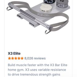 X3 Resistance Bar System Used