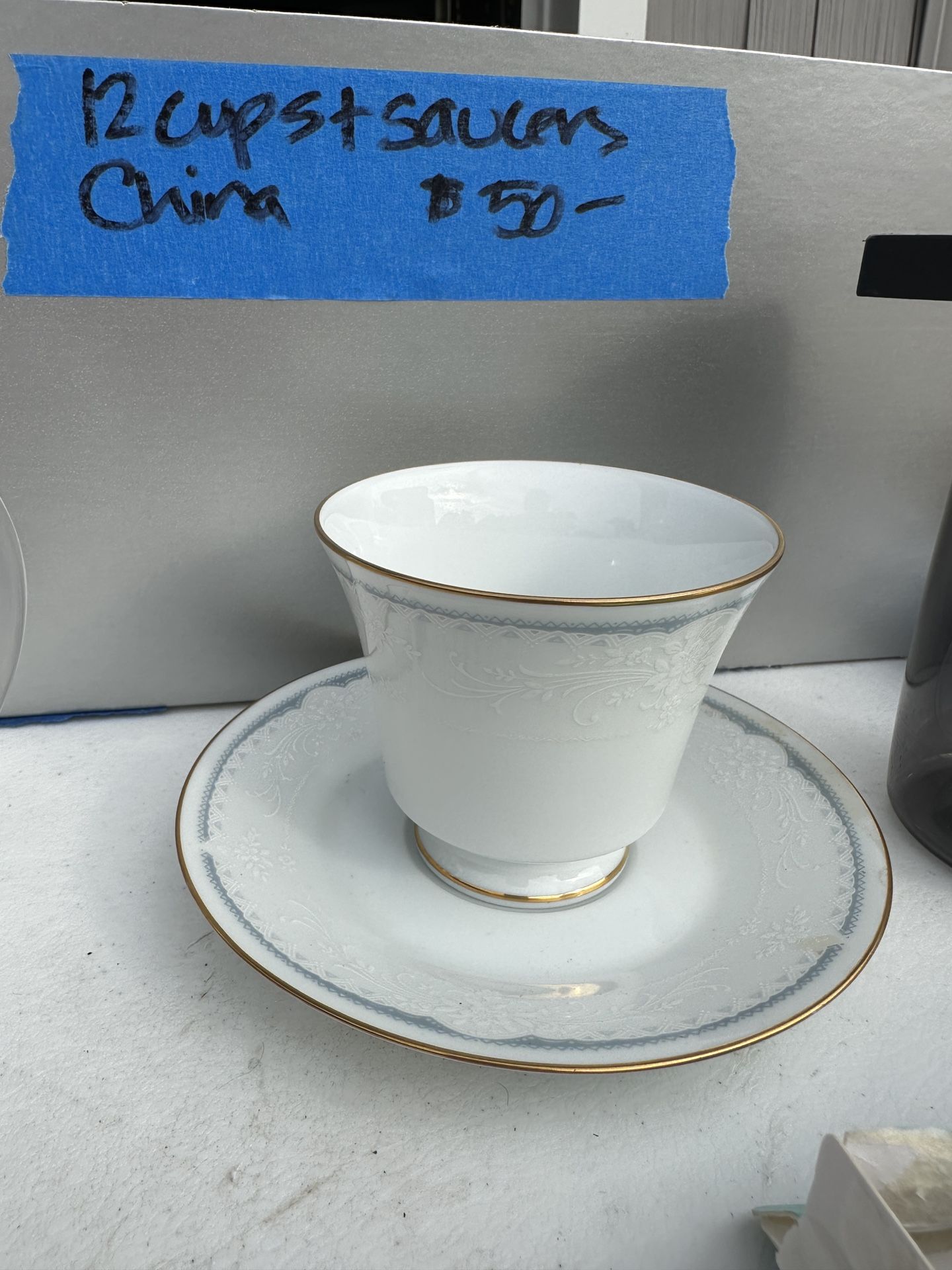 Noritake China Cups & Saucers