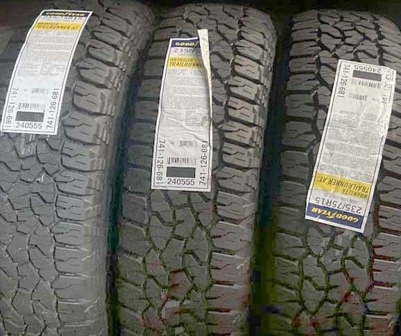 4 Brand New Tires 235/75/15 GOOD YEAR