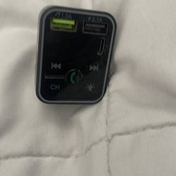 Onn Bluetooth transmitter and phone charger for car