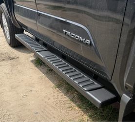 Estribos Escalones Doble Cabina 2024 to 2026 Toyota Tacoma Crew Cab Running Boards Steps