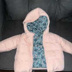 Girls Reversible Coat 