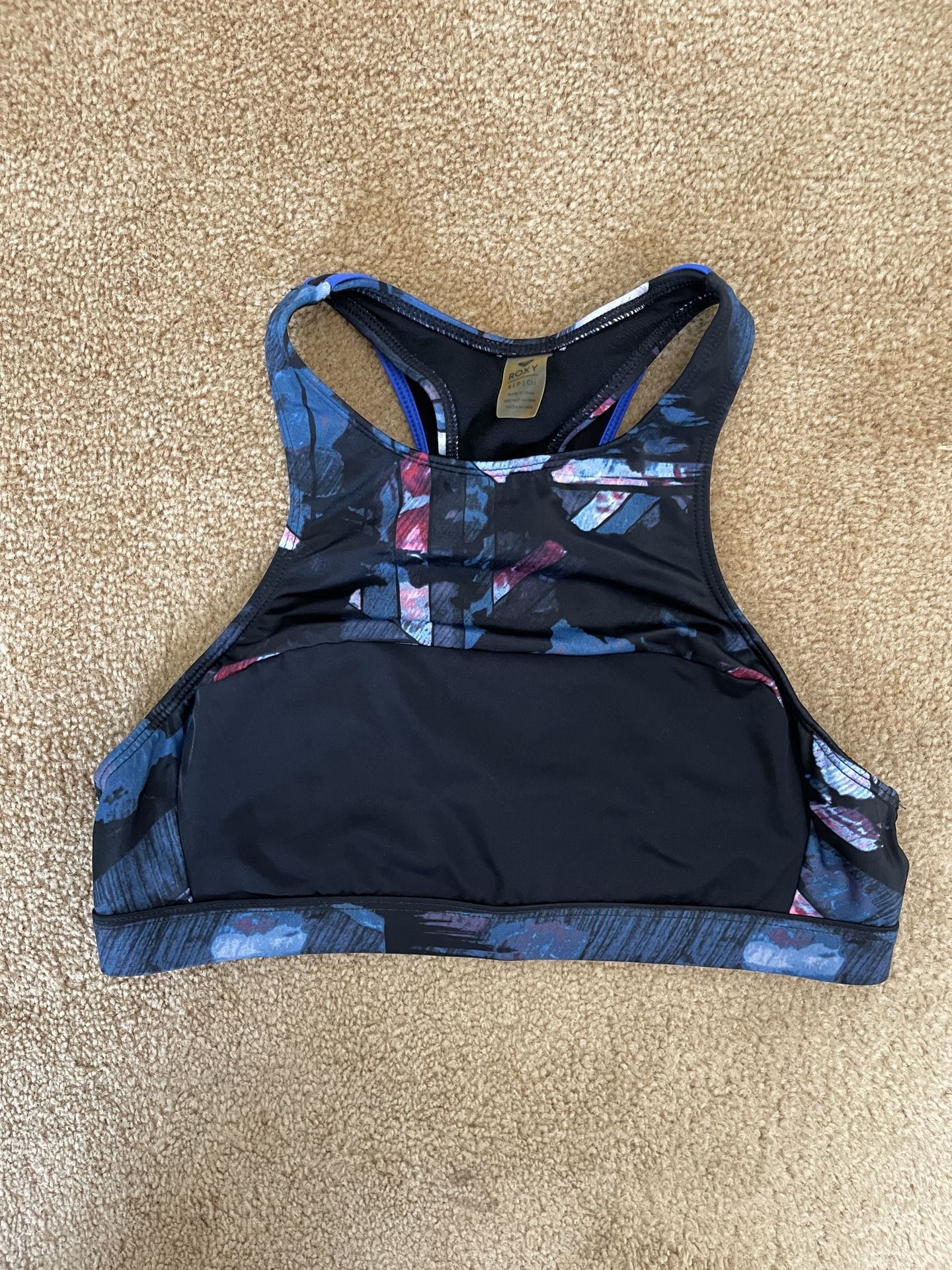 Roxy Pop Surf Sports Bra Top