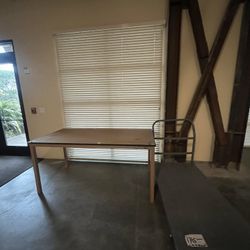 Steel Table And Metal Platform Truck 