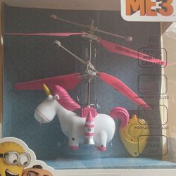 New Ultra Rare Flying Fluffy Hand Controled Unicorn Flier 