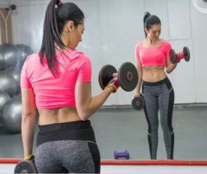 Large Mirrors For Home Gym Workout Studio Salon Dance Fitness Lady Lair Mancave Club
