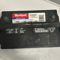 Duralast battery For truck And SUV 600amps